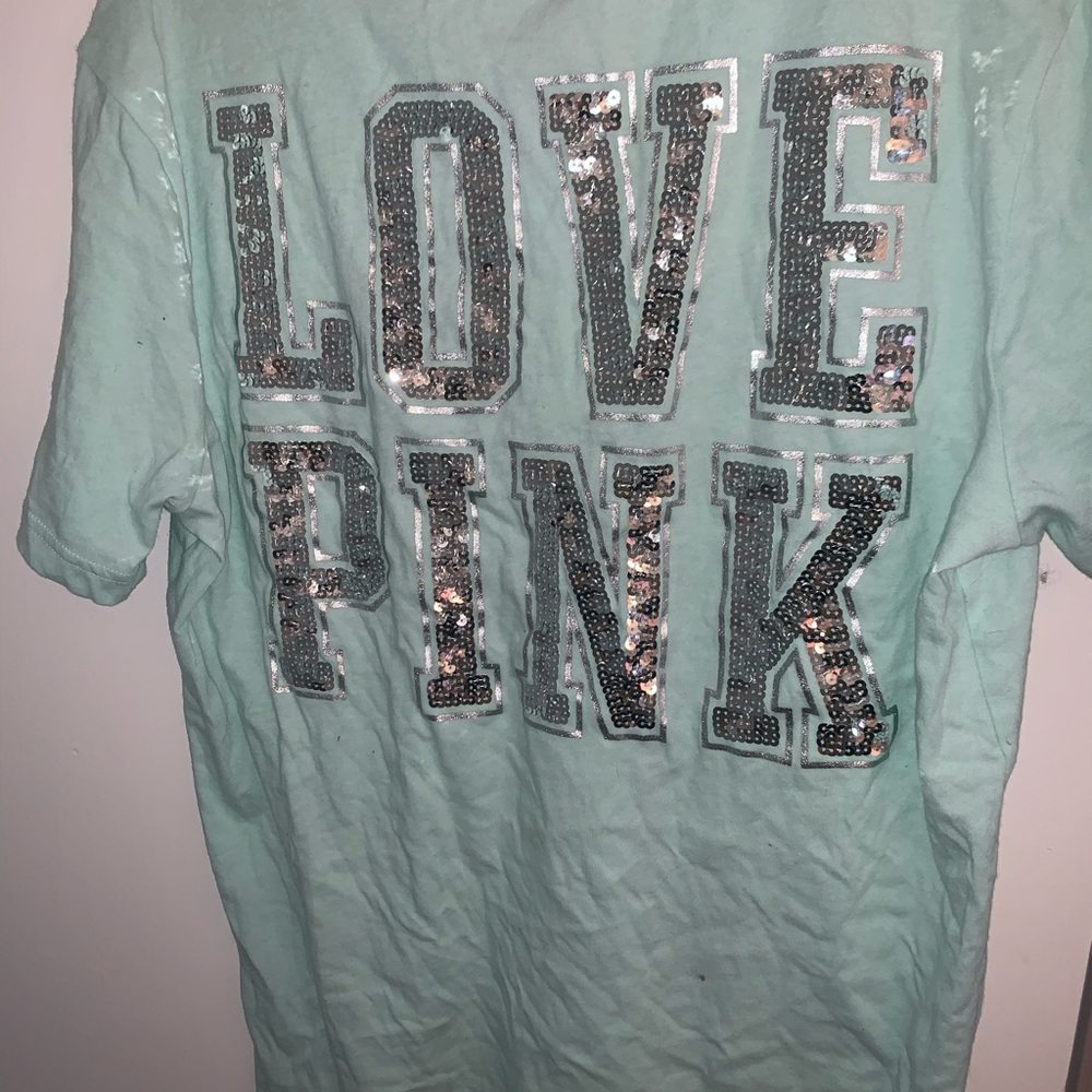PINK sparkle tee!